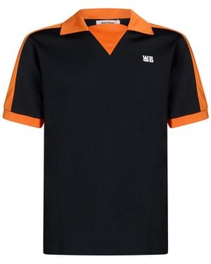 Wales Bonner Poloshirt - Schwarz