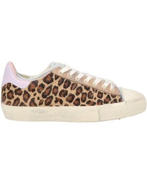 HIDNANDER Trainers Leather, Textile Fibres - Natural