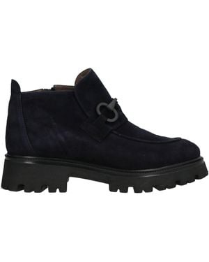 Status Ankle Boots Leather - Black
