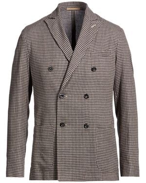 Cruna Blazer Linen, Cotton - Brown