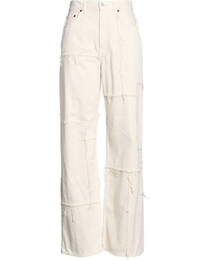 Acne Studios Pantaloni Jeans - Bianco