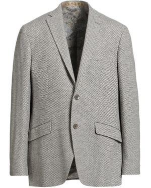 Etro Blazer Wool, Cashmere - Gray