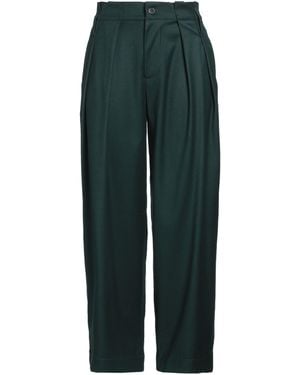 Gaelle Paris Pants Polyester, Viscose, Elastane - Green