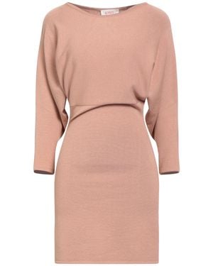 Kontatto Sand Mini Dress Viscose, Acrylic, Elastane - Pink