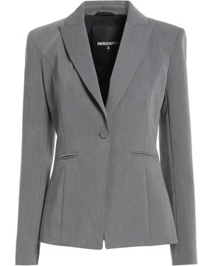 Patrizia Pepe Blazer Polyester, Viscose, Elastane - Grey