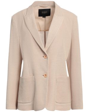 SEVENTY VENEZIA Blazer Cotton, Polyester - Natural