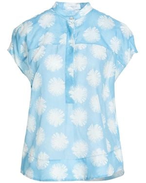 Barba Napoli Shirt Cotton, Silk - Blue