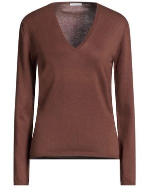 Ballantyne Sweater Cotton - Brown
