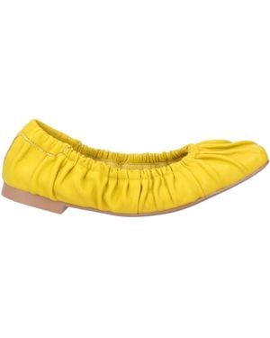 Bibi Lou Ballet Flats - Yellow