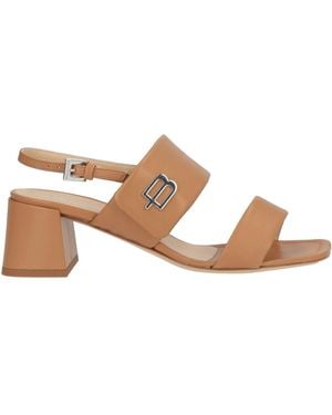 Baldinini Camel Sandals Leather - Natural