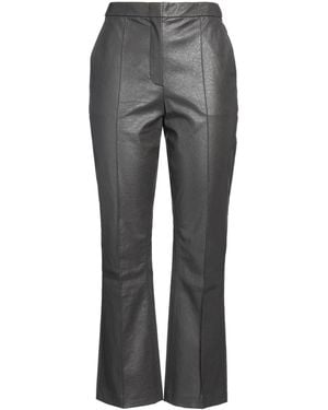 Beatrice B. Light Trousers Polyurethane, Viscose, Metal - Grey
