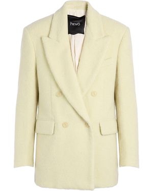 Hevò Blazer Virgin Wool, Alpaca Wool, Polyamide - Natural