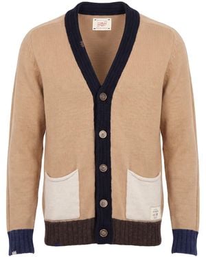 Bob Sand Cardigan Virgin Wool - Natural
