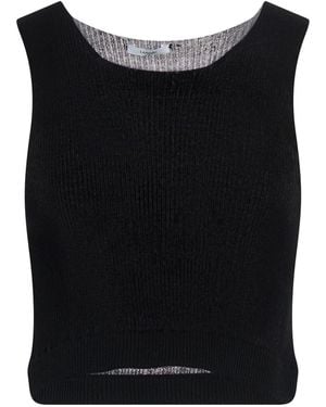Lardini Top Viscose, Nylon - Black