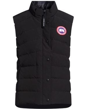 Canada Goose Vest Polyester, Cotton - Black