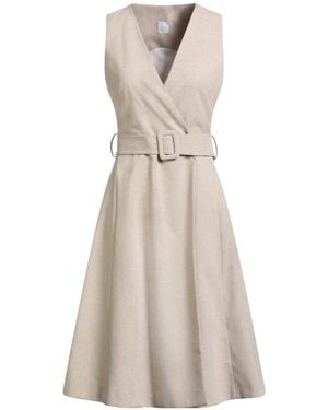 Eleventy Midi Dress - Natural