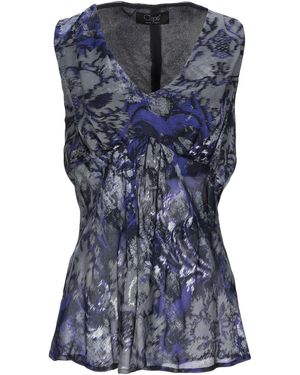 Clips Top Silk - Blue