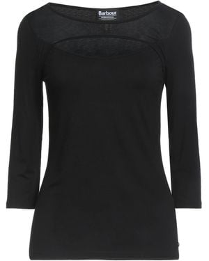 Barbour International Top Viscose, Elastane - Black