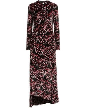 Rabanne Maxi Dress Viscose, Polyamide, Elastane - Black