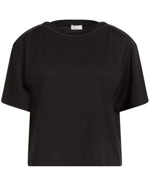 Brunello Cucinelli T-Shirts - Black