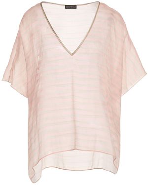 Emporio Armani Top Polyamide, Silk - Pink