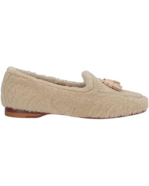 Santoni Loafers Leather - Natural