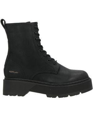 Replay Ankle Boots - Black