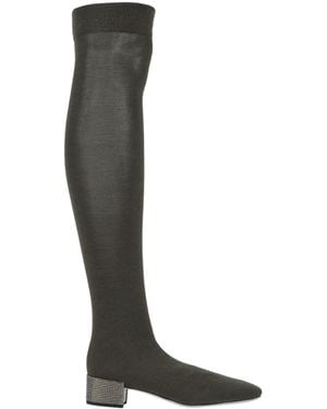 Rene Caovilla Knee Boots - Multicolor