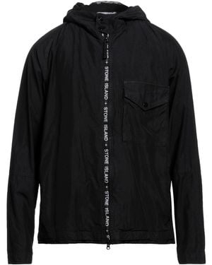 Stone Island Jacket Cupro, Polyamide - Black