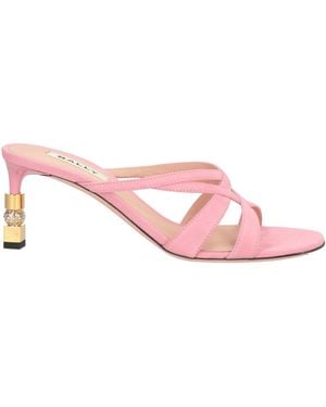 Bally Sandals Goat Skin - Pink