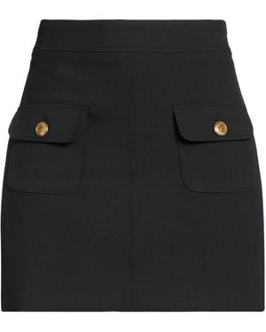 Seductive Mini Skirt Polyester, Viscose, Cotton, Elastane - Black