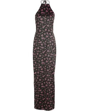 Balmain Vestido Largo - Blanco
