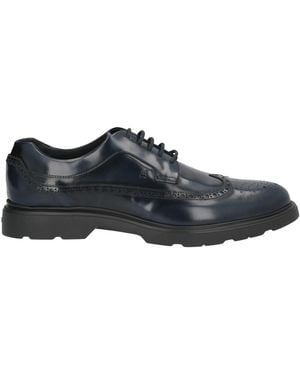Hogan Lace-Up Shoes Leather - Blue