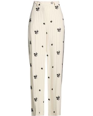 ViCOLO Pants Viscose, Polyamide, Polyester - Natural