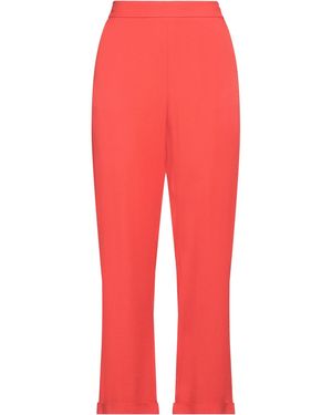Piazza Sempione Pants Acetate, Viscose - Red