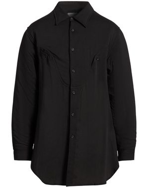 Yohji Yamamoto Shirt Cellulose, Silk - Black