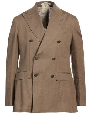 Messagerie Taupe Blazer Cotton, Polyamide, Elastane - Brown
