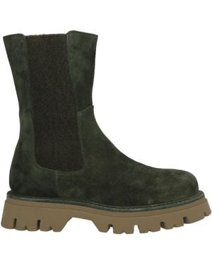 Mara Bini Ankle Boots Leather - Green