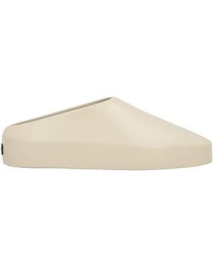 Fear Of God Light Mules & Clogs Rubber - White