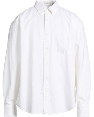 GANT Shirt Organic Cotton - White