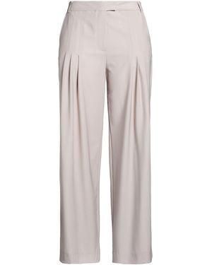 REMAIN Birger Christensen Light Trousers Polyester, Wool, Elastane - White