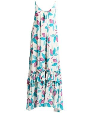 Toy G. Ivory Maxi Dress Polyester, Elastane - Blue