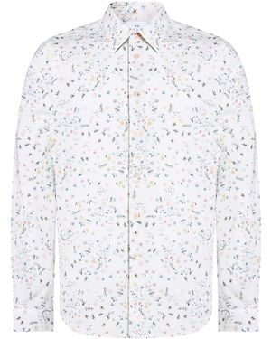Paul Smith Shirt Organic Cotton, Elastane - White