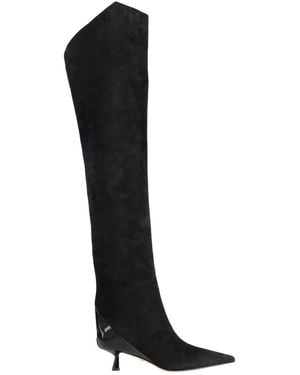 Jimmy Choo Boot Leather - Black