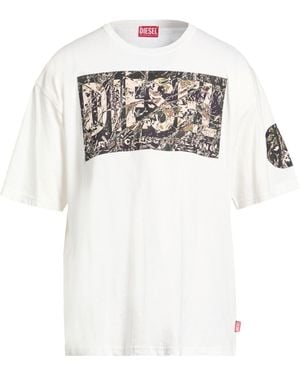 DIESEL T-Shirts - Weiß