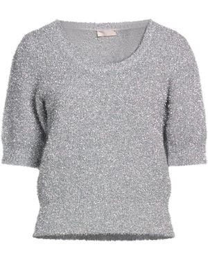 Liu Jo Sweater Metallic Fiber, Polyamide, Viscose, Polyester - Gray