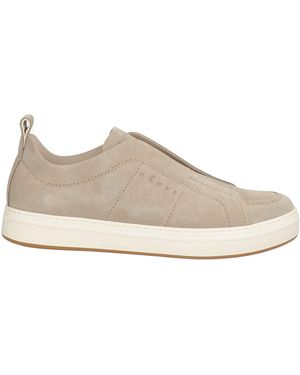 Hogan Light Trainers Leather - Natural
