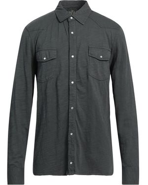 Bl'ker Charcoal Shirt Cotton - Black