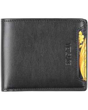 Versace Billetera - Negro