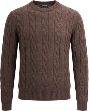 Aragona Chocolate Sweater Cashmere - Brown